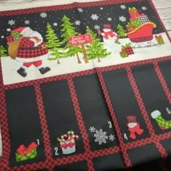 USAコットン　アドベントカレンダー　クリスマス