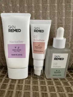 【新品未開封】スキンリメド　セット Amazon.co.jp: 【トライアルセット】SKN REMED(スキンリメド