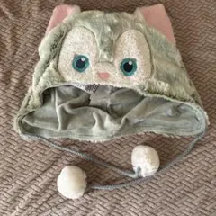 上海ディズニー　ジェラトーニふわふわファンキャップ