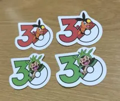 コロコロイチバン ポケモン シール ハリマロン　ポカブ 4枚セットのサムネイル