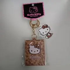 サンリオ ハローキティ ヒョウ柄キティ ミニミラーチャーム キーホルダー 手鏡