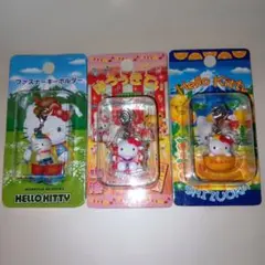 ご当地キティ！ハローキティ ファスナーマスコット３個セット