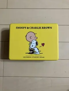USJ 限定　スヌーピーお菓子　空き缶(シールおまけ付)