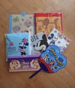 ディズニー　まな板＆うちわ＆タオルセットのサムネイル