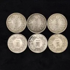 まとめて8枚セット 1円銀貨 日本古錢 一圓銀貨 コイン 貿易銀 - メルカリ