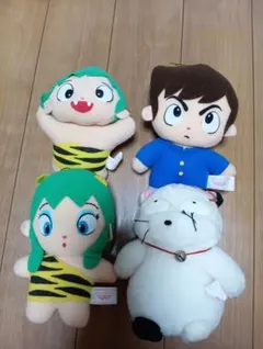 最終値下げ うる星やつら レトロぬいぐるみ 4個セット - メルカリ