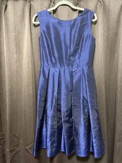 メルポア　melpoa Aライン　ドレス　ネイビー