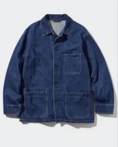 ⭐️新品未使用品⭐️ UNIQLO　ユーティリティジャケット　デニム　Sサイズ