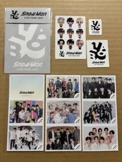 SnowMan すのチル ステッカー 集合 ロール付箋