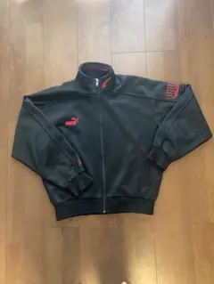 ●ビンテージ●PUMA トラックジャケット 黒赤