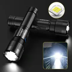 懐中電灯 led USB充電式 超強力 ハンディライト 6100LM 超高輝度のサムネイル
