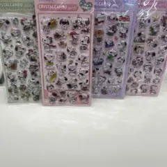 スヌーピー　クリスタル　コンプセット