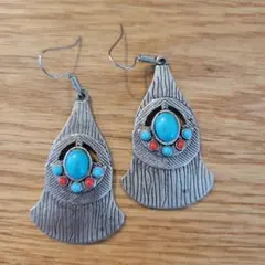 値下げしました！ターコイズピアス