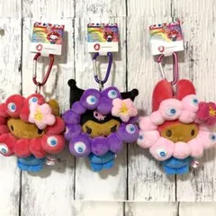 サンリオ ミャクミャク 大阪万博 カラビナ付き 日焼け ぬいぐるみ