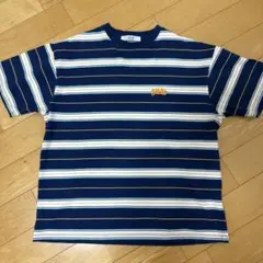 ストライプデザイン Tシャツ 半袖