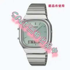 新品 CASIO AQ-240E-3AJF ティファニーブルー アナデジ - メルカリ