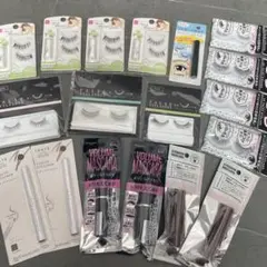 つけまつげ　アイライナー　マスカラ　セット　ダイソーのサムネイル