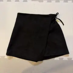 zara スエード　スカート風ズボン140cm