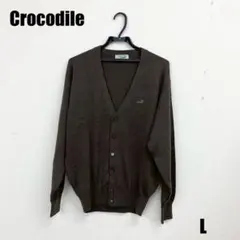 『Crocodile』長袖カーディガン　Lサイズ男性のサムネイル