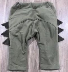 恐竜　裏起毛ズボン　難あり