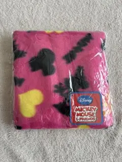 Disney ミッキー・ミニー フリースブランケット　ポリエステル