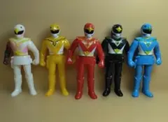 昭和レトロ 光戦隊マスクマン BANDAI Japan 1987当時物2体セット