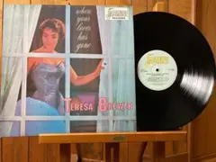 英盤LP】テレサ・ブリューワー WHEN YOUR LOVER HAS GONE