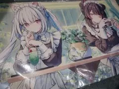 にじさんじ プレマ さんばか プレイマット 白詰草 リゼ とこ メイド お茶会