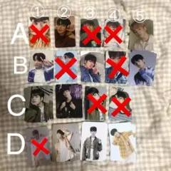 TREASURE ジェヒョク　トレカ  ポストカード　グッズ