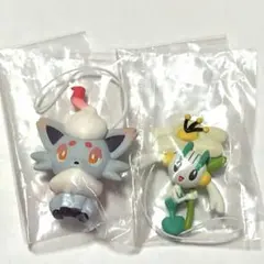 ポケモン ぺたんこマスコット ガチャ ヒスイゾロア フラエッテ
