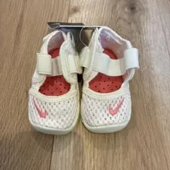 Nike ベビーサンダル ホワイト/ピンク