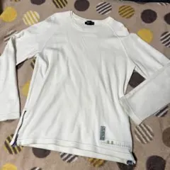 DIESEL ホワイト 長袖 トレーナー M