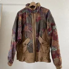 Winlitデニムレザージャケット VINTAGE ブルゾン アウター 「ヴィンテージ古着」80's〜 Winlit