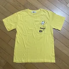 PEANUTS スヌーピー ポケット Tシャツ イエロー Sのサムネイル