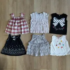 女の子、夏服 6点セット★サイズ 100cm