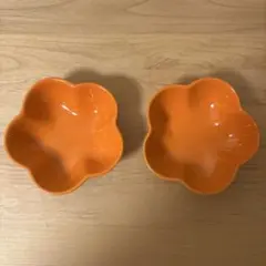 美品 ルクルーゼ フラワープレート 4枚セット キャロットオレンジ ル・クルーゼ「Flower Collection」新製品発売のご案内 | ル