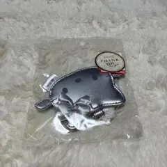 【新品未開封】キティ　ブラックエンジェル　フェイスミラーチャーム　シルバーのサムネイル