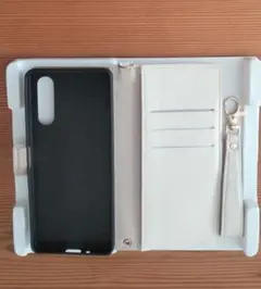 スマホ カバー 手帳型 L1-Xp10V-white
