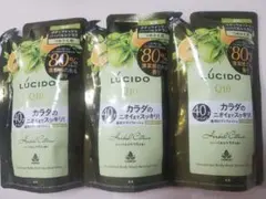 LUCIDO Q10 薬用デオドラントボディウォッシュ 詰替 380ml×3袋のサムネイル