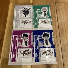 呪術廻戦カフェ アクリルスタンド 狗巻、真希、パンダ、乙骨