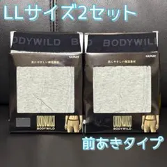 GUNZE グンゼ ボディワイルド ボクサーパンツ LLサイズ 2セット 前あき
