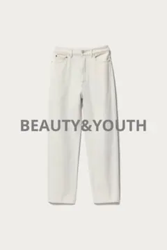 【BEAUTY&YOUTH】ストレートパンツ 白