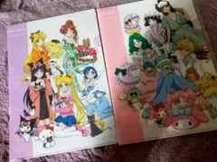 美少女戦士セーラームーン　サンリオキャラクターズ　A4 クリアファイル