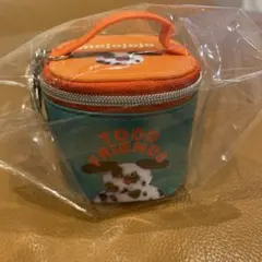 mojojojo モジョジョジョ ミニミニバニティポーチ orange