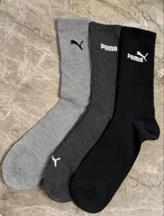 新品未使用PUMA ソックス 3足セット 24-26cm