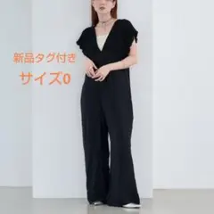 【新品タグ付き】Kastane ギャザーオールインワン サイズ0 ブラックのサムネイル