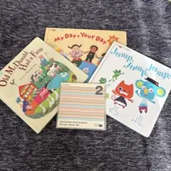 英語絵本3冊とCDセット　NO.2