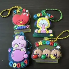BT21 ラバーマスコット4点セット