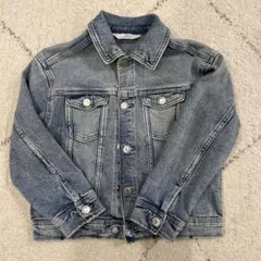 H&M ライトブルー デニムジャケット CA 7-8