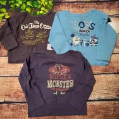 100cm OFFICIAL TEAM　365SUNDAY トレーナー3枚セット